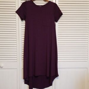 LulaRoe high low tshirt dress. XXS. EUC